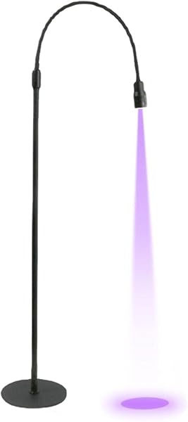 Lampa UV do Przedłużania Rzęs - Światło UV ze Sterowaniem za pomocą Pedału Nożnego - Zwiększa trwałość Rzęs - Dla Profesjonalnych Techników Rzęs - do Przedłużania Rzęs UV