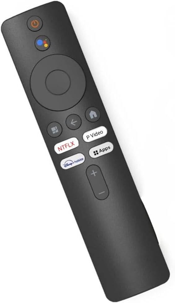 Original for Redmi TV Remote Control Xiaomi TV Remote Control Original for Smart Android 4K LED UHD HD Xiaomi Mi TV with Bluetooth Function and Voice Command - Pairing Must (KPDP)
