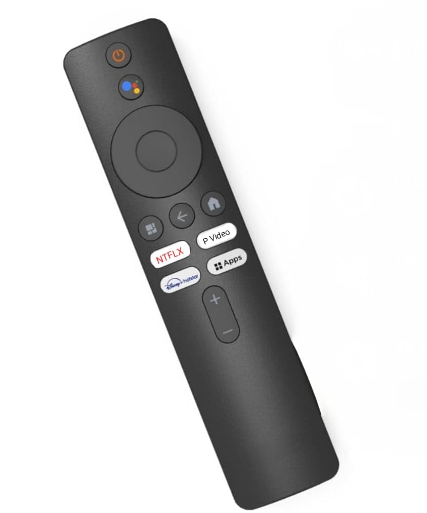 Original Bluetooth Voice Remote Compatible with Redmi & Xiaomi Smart Android 4K LED UHD TV – Original Mi TV Remote Control with Voice Command, Easy Pairing & Long Range Performance