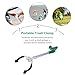 FOMIYES 40Cm Aluminum Alloy Trash Pickup Clamp, Non-Slip Garbage Cleaning Grabber Tool Metal Pole, Portable Rubbish Reacher for Outdoor and Industrial Waste Collection