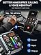 LENCENT Bluetooth 5.3 Auto FM Transmitter, Höhen-&Bass-Ton Adapter, Radioadapter mit PD 20W & QC 3.0, Freisprecheinrichtung, Siri Google Assistant