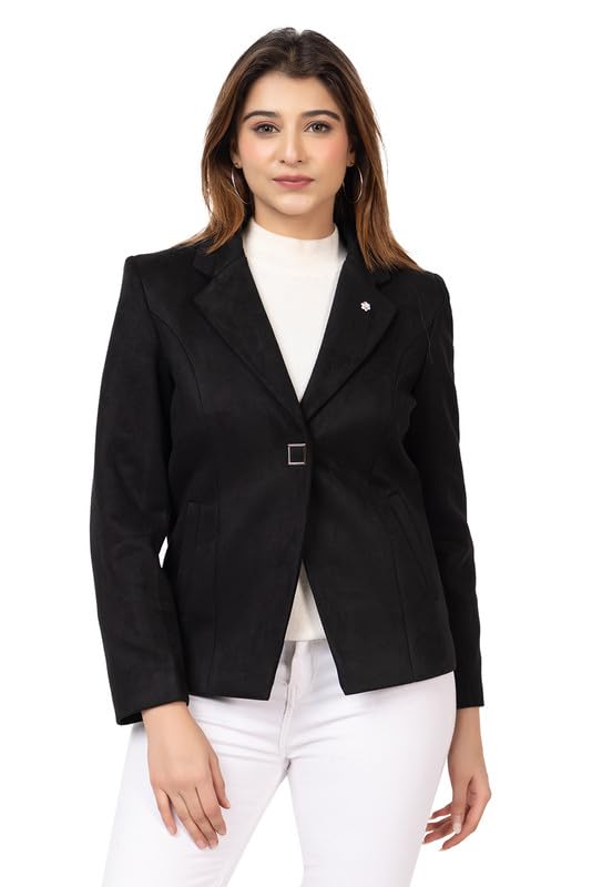 twenty me Winter Wear Casual Suede Full Sleeve Womens Waistcoat's (4211)-picture-14