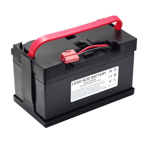 Tnvodejo 24V 7A Lead Acid Power Wheels Battery Huffy Torex UTV 24v ride on toys,Replacement Battery Child Kids Ride On Car Compatible