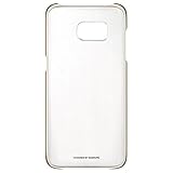 Samsung Clear Cover Hülle für Galaxy S7 edge, transparent with Metallic Corners