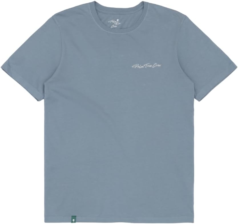 Palm Tree Crew Signature Script Tee