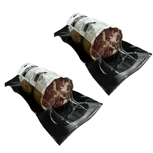 Pack 2 Lomitos de Bellota 100% Ibérico doblado Gourmet Corazón Extremeño piezas 400g aprox