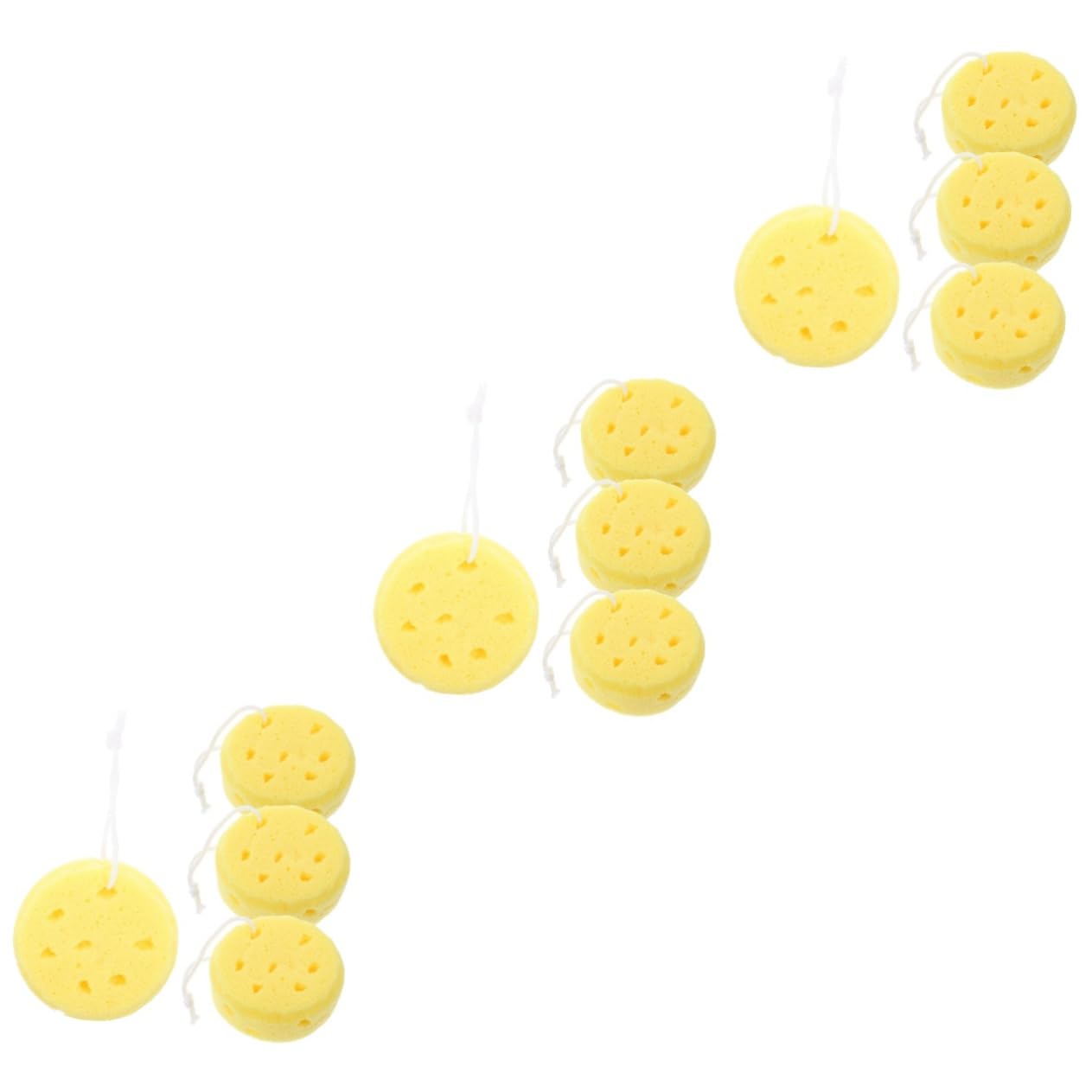Beavorty 12piezas Esponjas De Baño Exfoliantes Para Cuerpo Loofah Natural Para Para Mujeres y Hombres Suaves y Eficaces El Cuidado Piel
