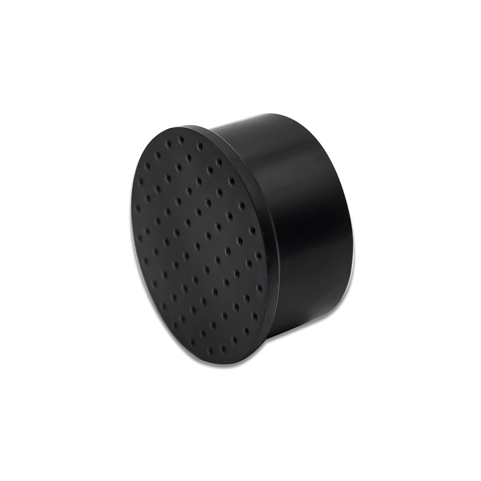 Flyshop Stuhlbein Bodenschoner aus PVC, 63 mm (6,3 cm), verhindert Kratzer auf dem Boden und reduziert Lärm, rund, schwarz, 16 Stück