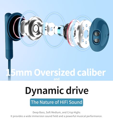 Kimwood ME537 Wired Earbuds With Microphone thumb #2