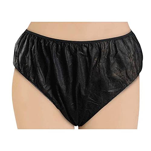 Disposable Panties, Travelling, spa, Massage, Maternity (Black, 20 Pcs, nonwoven Fabric, Standard Size)-for Unisex-image-43