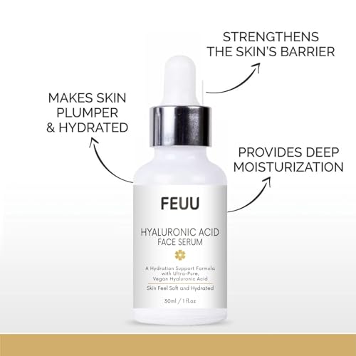 Image of Hyaluronic Acid Face Serum, 30ml, Ultra-Pure, Vegan