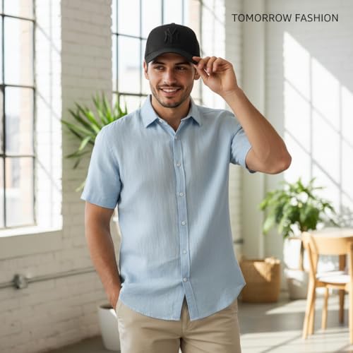Tomorrow Fashion Tomorrow 3D NY Baseball Cap for Men Black - Image 5
