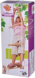 Eichhorn 100004504 - Outdoor Drabina dzianinowa z drewna - certyfikat TÜV V/GS - Długość: 170 cm