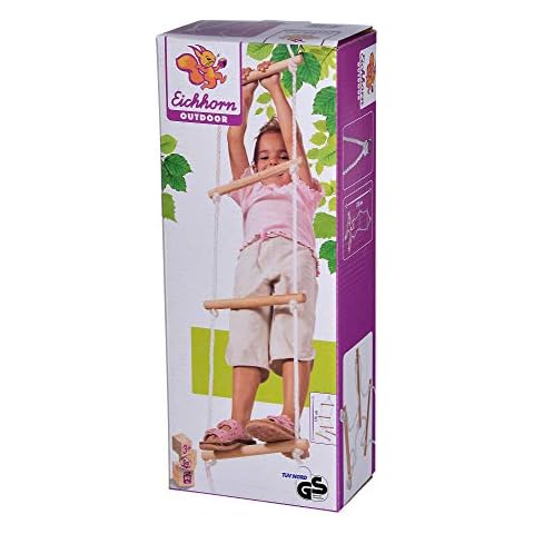 Eichhorn 100004504 Kids Rope Ladder Climbing Frame Outdoor Cover