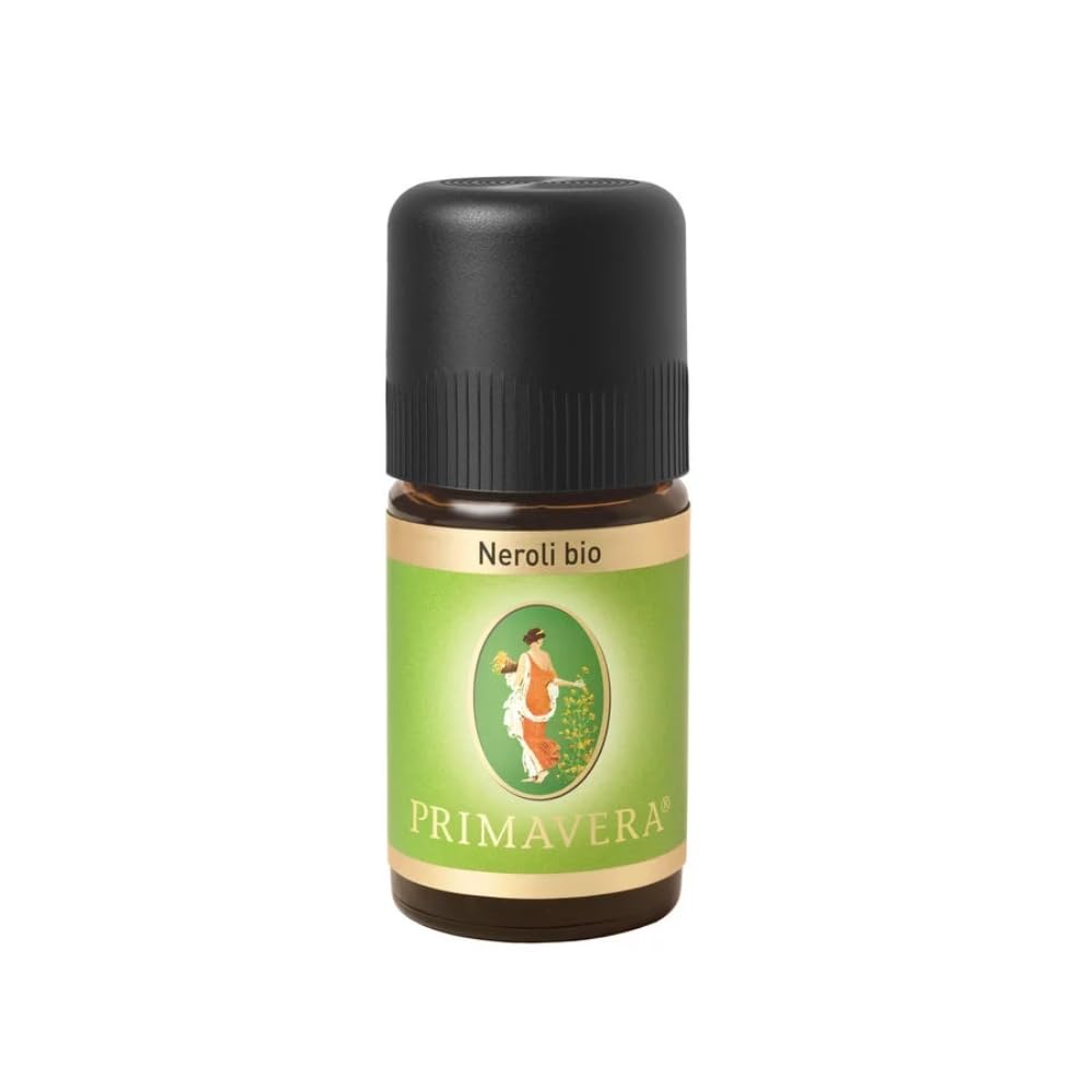 PRIMAVERA Ätherisches Öl Neroli bio 5 ml - Aromaöl, Duftöl, Aromatherapie - stimmungshebend, beruhigend, stärkend - vegan
