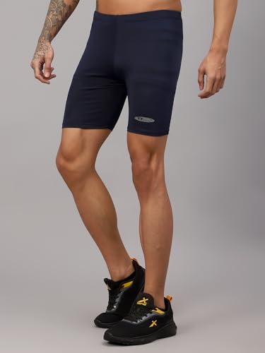 Image of Vector X OMS-254 Men's Skin Tight Compression Bottom Shorts|High Waist Breathable Inner Shapewear for Sports, Gym, Running, Cycling, Swimming, Yoga| Quick Dry