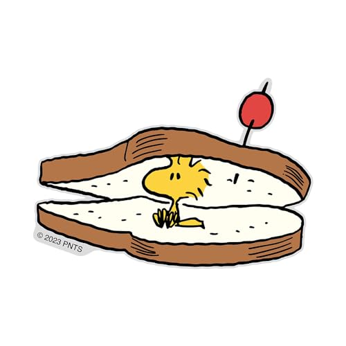 Sticker Snoopy miniature adhésif haute précision Sunstar Sandwich - 5
