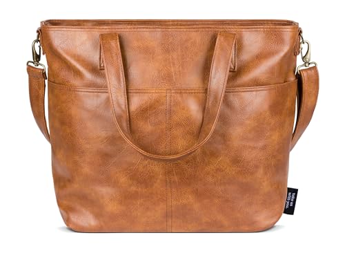 Simple Modern Vegan Leather Tote Bag for Women2