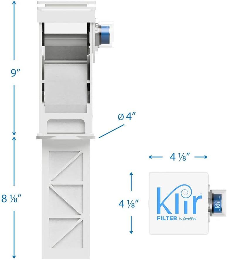 Miniatura 7 de CoralVue Filtro de forro polar automático Klir Di-4 V2