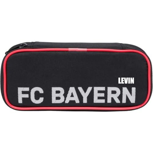 FC Bayern München Trousse d'écolier personnalisée avec nom – Article de fan personnalisé FCB