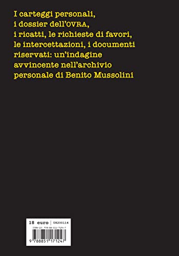 L'archivio Segreto Di Mussolini. Nuova Ediz. - 2