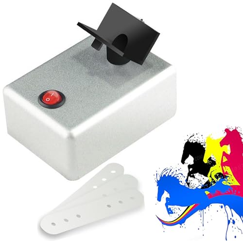 McbeAn - McbeAn Farbmixer Shaker, Nagel Lack Shaker, Lackpigmentmixer Mit Festem Riemen, 360 ° Unregelmäßiger Schwingungsschüttler, Gleichmäßig Aufrühren, Für Nagellack -Acrylfarben Modellfarben