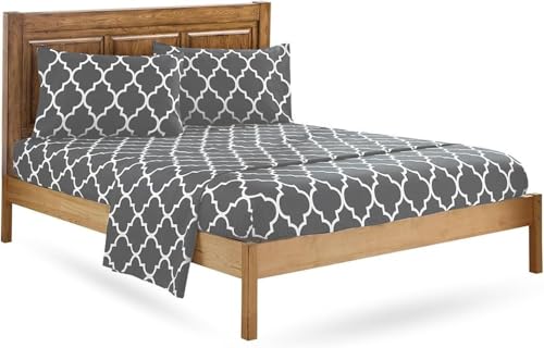 4-Piece Bedding Set -2 * Pillowcases, Bed Sheets, Bedspread (4