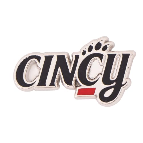 Image of Desert Cactus University of Cincinnati Magnetic Metal Lapel Pin (B) | Officially Licensed UC Cincinnati Bearcats Enamel Finish Lapel Pin Formal Wear Bag and Hat Jewelry Tie Track Brooch Pin