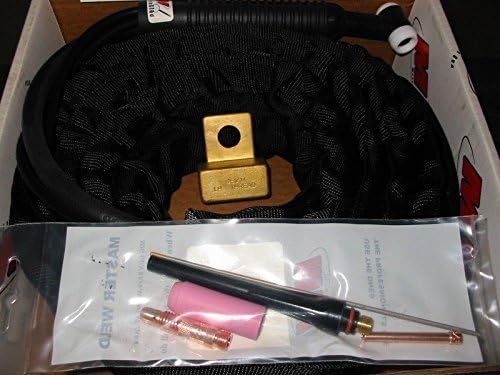 Masterweld 18F TIG Torch Outfit 25' TIGMASTER 350A Water Cooled - MADE IN USA