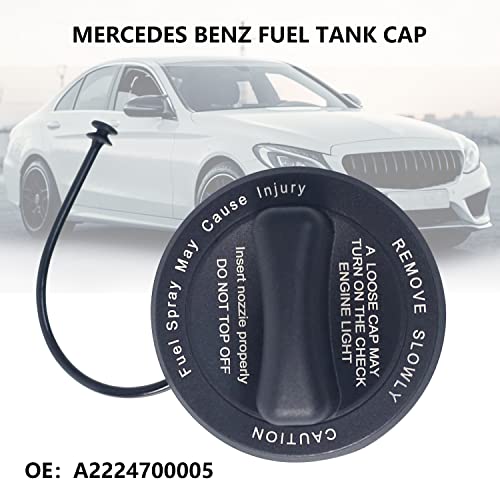 Backvolt Gas Cap, Fuel Tank Cap Replace A2224700005 #TOP1