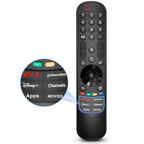 Replacement for LG-Smart-TV-Remote, Universal Remote Compatible with LG UHD OLED QNED NanoCell MiniLED 4K 8K Smart TVs(NO Voice & NO Pointer)