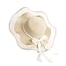 Joytrends Women Wide Brim Straw Hat Floppy Sun Hat Summer Beach Sun Hat