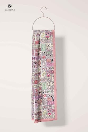 Headscarf for Women - 12"x 27"/30 * 170cm Hair Scarf Geometric Design Headscarf Bandanas Rectangular 605092