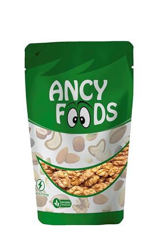 Image of Ancy Kashmiri Walnut Kernels 200 Grams - Akhrotgiri | Rich in Proteins and Antioxidants Supports Brain Health , Enhances Memory, Boosts Mood, Supports Heart Function, Improves Skin Texture Perfect for Kids, Adults, and Fitness Enthusiasts.