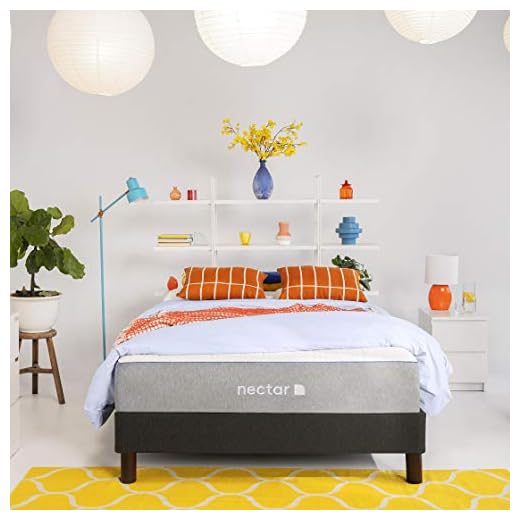 Nectar Twin Mattress 2 Pillows Included - Gel Memory Foam Mattress - CertiPUR-US Certified Foams - 180 Night Home Trial - Forever Warranty
