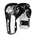 DBX BUSHIDO SPORT Gants de Boxe Homme “ ActiveClima” - Gants Boxe Résistants - Gant de Boxe Respirant - Gant Boxe - Entraînement Efficace Aux Arts Martiaux (14 oz, Noir et Blanc - Simili Cuir)