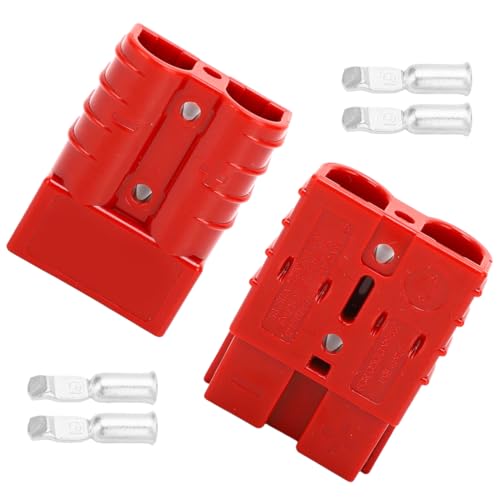 KUMSODE 4PCS Connettori di Alimentazione 50A 600V Compatibilità Anderson, Connettore