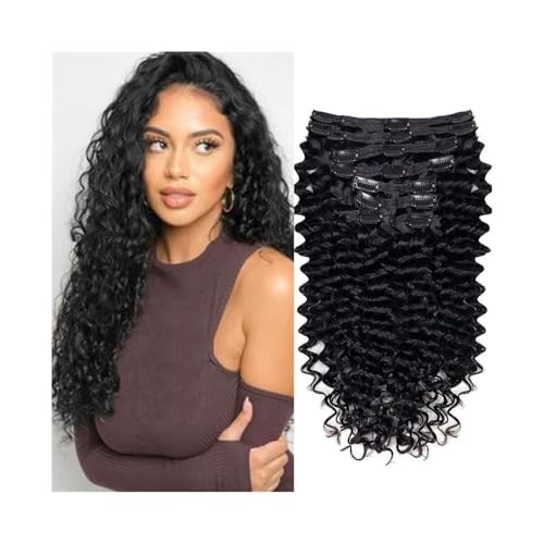 Extensiones de cabello rizado para lucir una melena larga y con volumen natural de 240g