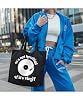 Hippowarehouse It's not hoarding if it's vinyl Tote Shopping Gym Beach Bag 42cm x38cm, 10 litres #3