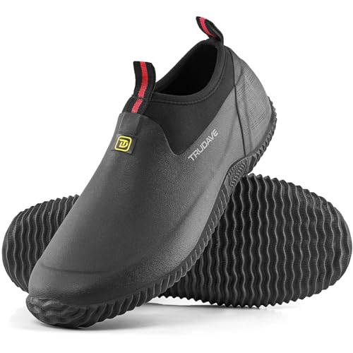 Trudave Garden Shoes for Men & Women, Waterproof Rubber...