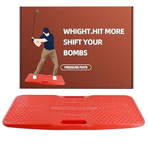 GCDZFYG Golf Balance Board Golf Swing Training Aid to Weight Shift Improved Golf Game Swing Trainer Pressure Plate for Increased Power & Control â Teaching Tool for Club Practice & Drills