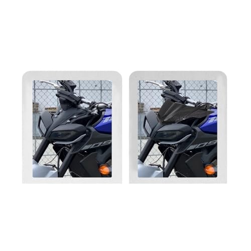 Déflecteurs d'air MT-09 réduire le vent avec cette bulle carbone FZ-09 - 5