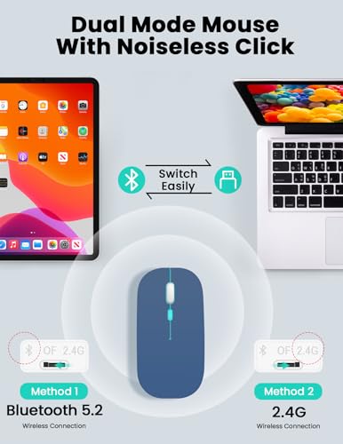 Teclado inalámbrico retroiluminado universal Bluetooth y mouse para tablet LAMA 5
