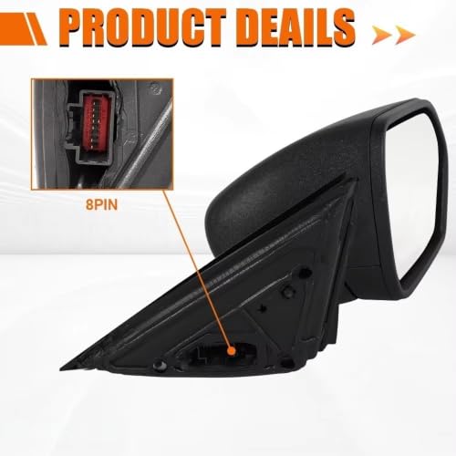 Ensemble rétroviseur chauffant 8 broches pour Ford Explorer - 2
