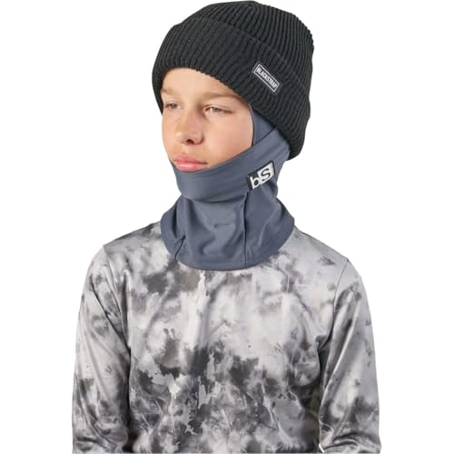 Image of BLACKSTRAP Kids' Expedition Hood Dual Layer ExoHinge Balaclava Ski Mask, Compatible, Comfortable for Kids, [Insert Color]