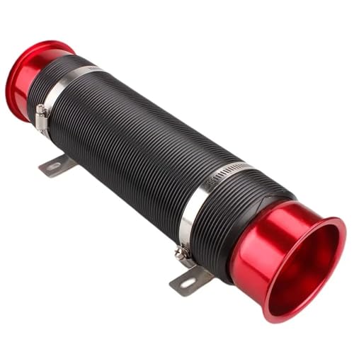 Tuyau d'admission d'air auto cassé remplacez le par ce tube 76mm flexible rouge