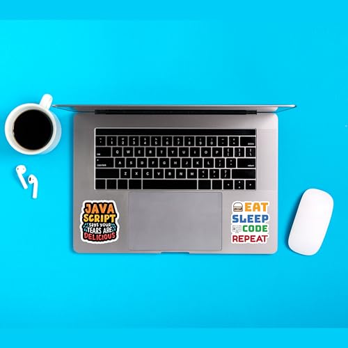Image of D2C Software Engineer Stickers Pack | 63 Programming Language Stickers for Laptop | Java Python C++ Developer Decals | Tech Professional Gift India