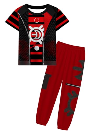 CBLDZZ Zombies Boys Outfit Shirt and Pants Set for Kids Halloween Clothes 6-7Y