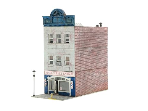 Lionel Barber Shop HO Gauge Model Train Building Kit by Lionel - Used condition - US$37.33