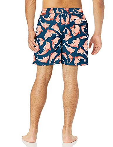 Image of Kanu Surf Men's Big Viper Extended Size Stripe Swim Trunk
